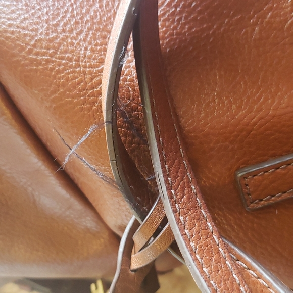 Fossil Evelyn Tote Cow Hide Leather - Picture 6 of 12